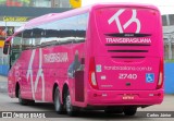 Transbrasiliana Transportes e Turismo 2740 na cidade de Goiânia, Goiás, Brasil, por Carlos Júnior. Número da foto: #8657710.