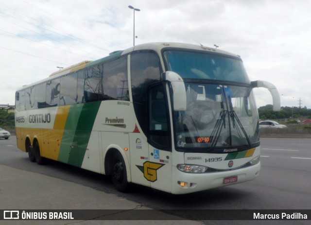 Empresa Gontijo de Transportes 14935 na cidade de São Paulo, São Paulo, Brasil, por Marcus Padilha. ID da foto: 8662257.