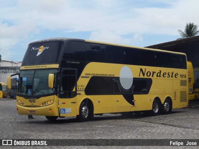 Viação Nordeste 1616 na cidade de Natal, Rio Grande do Norte, Brasil, por Felipe  Jose. Número da foto: #8661340.