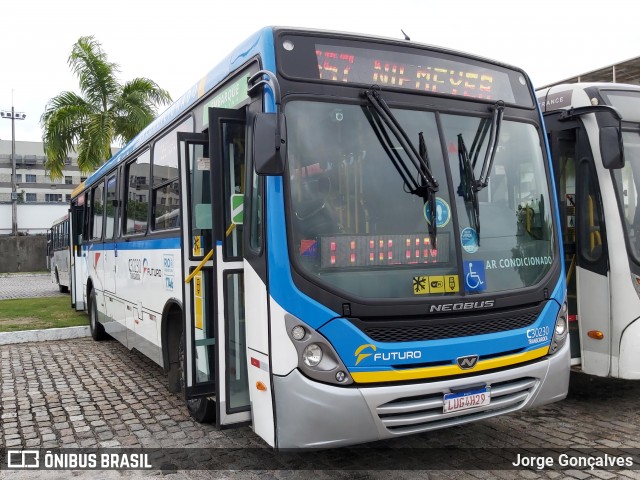 Transportes Futuro C30230 na cidade de Rio de Janeiro, Rio de Janeiro, Brasil, por Jorge Gonçalves. ID da foto: 8659852.