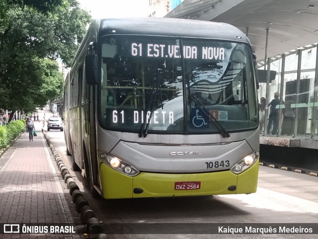 Milênio Transportes 10843 na cidade de Belo Horizonte, Minas Gerais, Brasil, por Kaique Marquês Medeiros . ID da foto: 8660237.