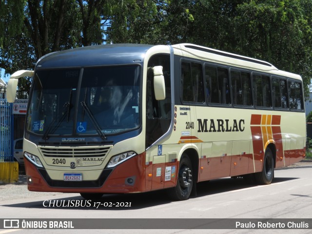 Marlac Turismo 2040 na cidade de Curitiba, Paraná, Brasil, por Paulo Roberto Chulis. Número da foto: #8661878.