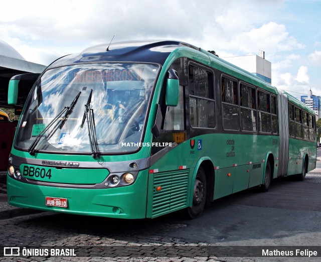 Transporte Coletivo Glória BB604 na cidade de Curitiba, Paraná, Brasil, por Matheus Felipe. ID da foto: 8659915.