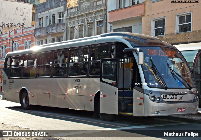 Transporte Coletivo Glória BL326 na cidade de Curitiba, Paraná, Brasil, por Matheus Felipe. ID da foto: 8659911.