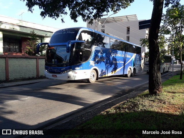 Estrela de Minas Viagens e Turismo 90000 na cidade de São João del Rei, Minas Gerais, Brasil, por Marcelo José Rosa. ID da foto: 8660767.