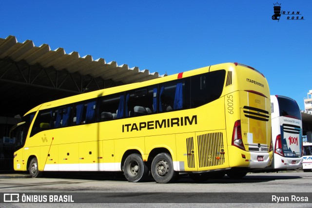 Viação Itapemirim 60025 na cidade de Macaé, Rio de Janeiro, Brasil, por Ryan Rosa. Número da foto: #8662357.