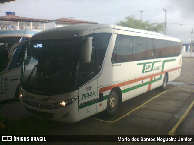 Transoares 700-84 na cidade de Ipirá, Bahia, Brasil, por Mario dos Santos Nogueira Junior. Número da foto: #8660029.