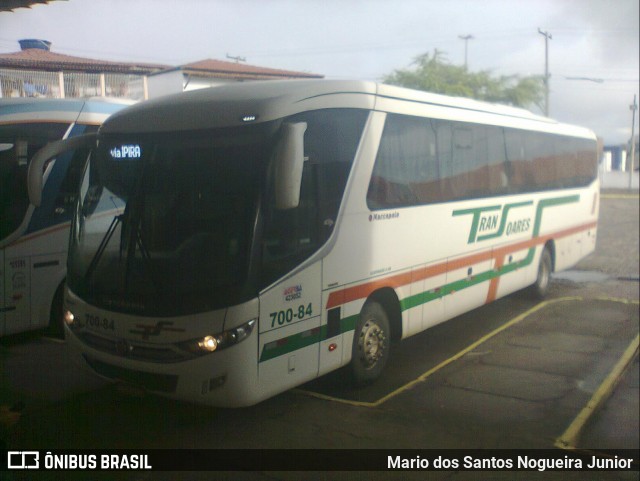 Transoares 700-84 na cidade de Ipirá, Bahia, Brasil, por Mario dos Santos Nogueira Junior. ID da foto: 8660029.