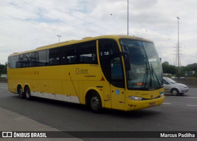 Viação Itapemirim 8823 na cidade de São Paulo, São Paulo, Brasil, por Marcus Padilha. ID da foto: 8662260.