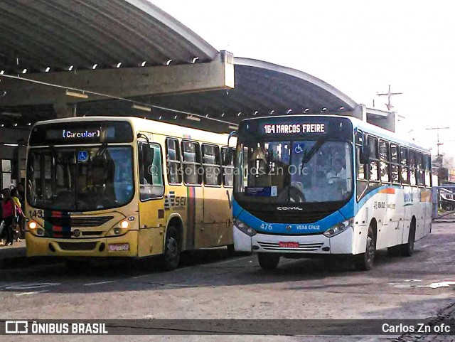 Expresso Vera Cruz 476 na cidade de Jaboatão dos Guararapes, Pernambuco, Brasil, por Carlos Zn ofc. ID da foto: 8659835.