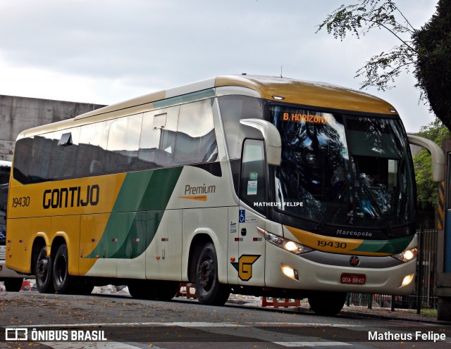 Empresa Gontijo de Transportes 19430 na cidade de Curitiba, Paraná, Brasil, por Matheus Felipe. ID da foto: 8661595.