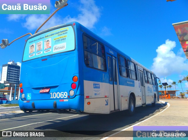 Concessionária Salvador Norte - CSN Transportes 10069 na cidade de Salvador, Bahia, Brasil, por Cauã Cauazinho. Número da foto: #8664121.