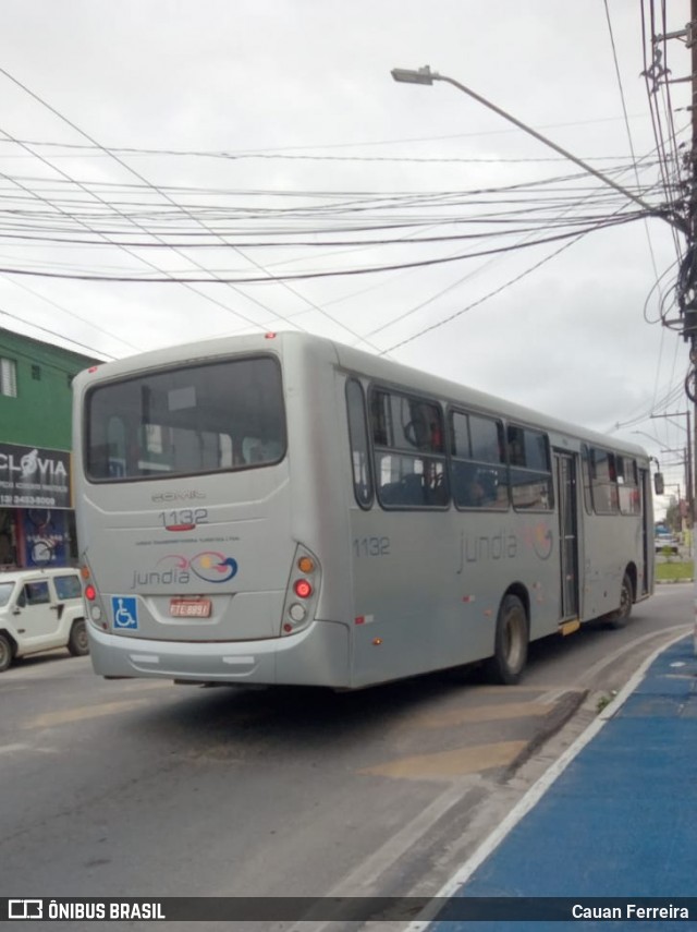 Jundiá Transportadora Turistica 1132 na cidade de Peruíbe, São Paulo, Brasil, por Cauan Ferreira. Número da foto: #8663701.