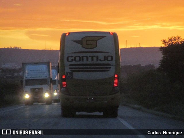 Empresa Gontijo de Transportes 19175 na cidade de Vitória da Conquista, Bahia, Brasil, por Carlos  Henrique. ID da foto: 8663732.