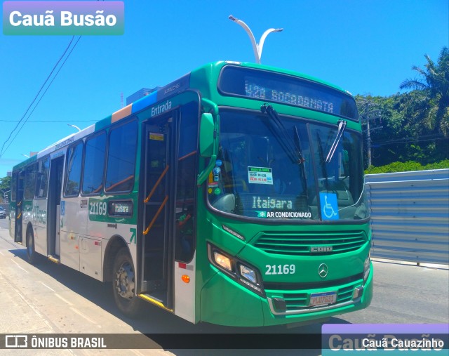 OT Trans - Ótima Salvador Transportes 21169 na cidade de Salvador, Bahia, Brasil, por Cauã Cauazinho. ID da foto: 8664073.