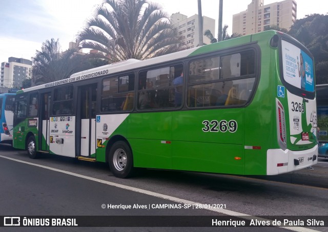 VB Transportes e Turismo 3269 na cidade de Campinas, São Paulo, Brasil, por Henrique Alves de Paula Silva. Número da foto: #8662798.