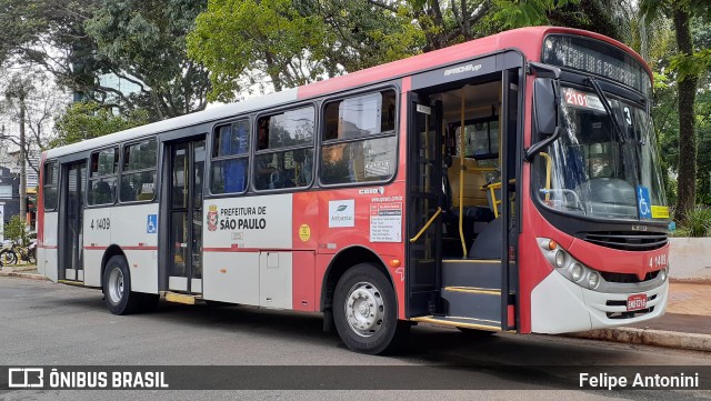 Himalaia Transportes > Ambiental Transportes Urbanos 4 1409 na cidade de São Paulo, São Paulo, Brasil, por Felipe Antonini . ID da foto: 8665268.