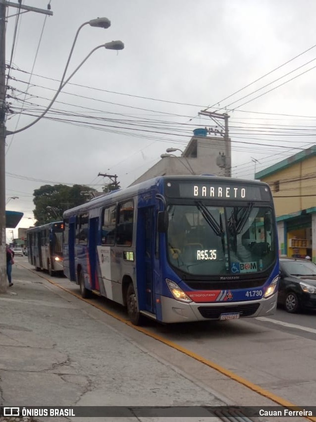 Radial Transporte Coletivo 41.730 na cidade de Itaquaquecetuba, São Paulo, Brasil, por Cauan Ferreira. Número da foto: #8663027.