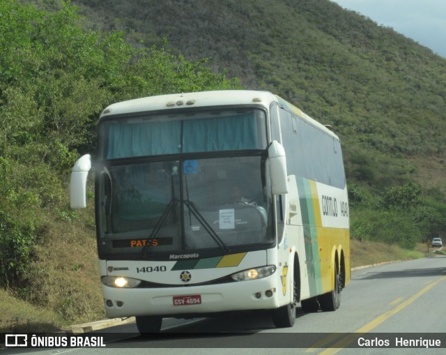 Empresa Gontijo de Transportes 14040 na cidade de Jequié, Bahia, Brasil, por Carlos  Henrique. ID da foto: 8663068.