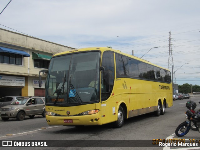 Viação Itapemirim 5073 na cidade de São José dos Campos, São Paulo, Brasil, por Rogerio Marques. Número da foto: #8665009.