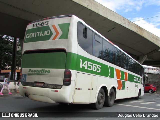 Empresa Gontijo de Transportes 14565 na cidade de Belo Horizonte, Minas Gerais, Brasil, por Douglas Célio Brandao. ID da foto: 8662922.