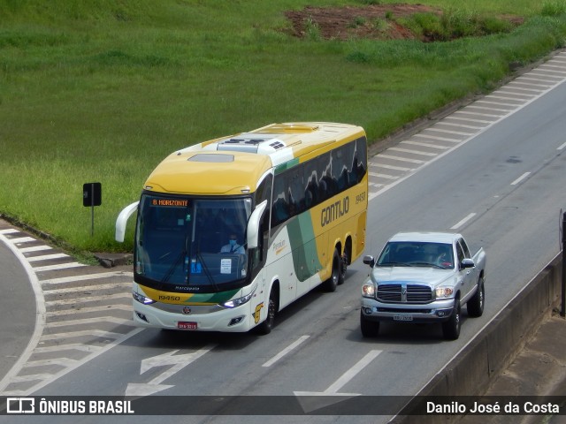 Empresa Gontijo de Transportes 19450 na cidade de Pouso Alegre, Minas Gerais, Brasil, por Danilo Danibus. ID da foto: 8662893.