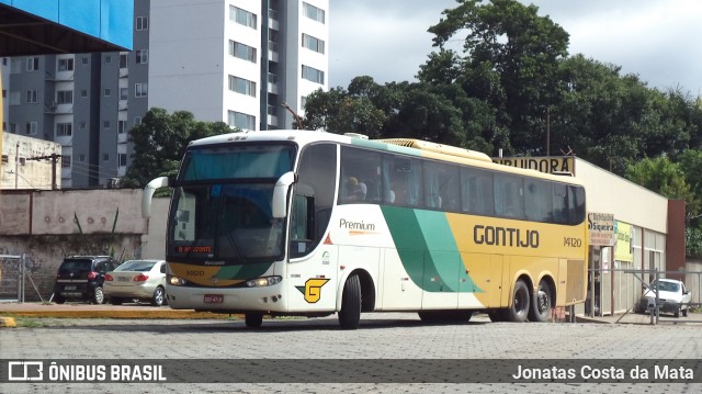 Empresa Gontijo de Transportes 14120 na cidade de Coronel Fabriciano, Minas Gerais, Brasil, por Jonatas Costa da Mata. ID da foto: 8663406.