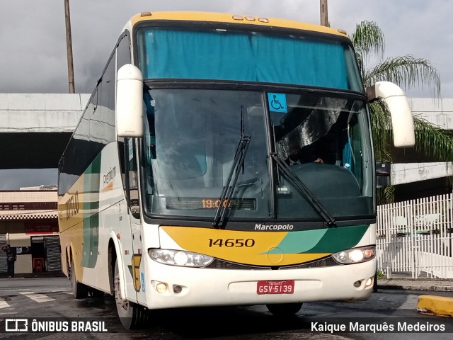 Empresa Gontijo de Transportes 14650 na cidade de Belo Horizonte, Minas Gerais, Brasil, por Kaique Marquês Medeiros . ID da foto: 8662721.