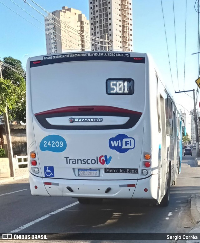 Unimar Transportes 24209 na cidade de Vila Velha, Espírito Santo, Brasil, por Sergio Corrêa. ID da foto: 8663743.