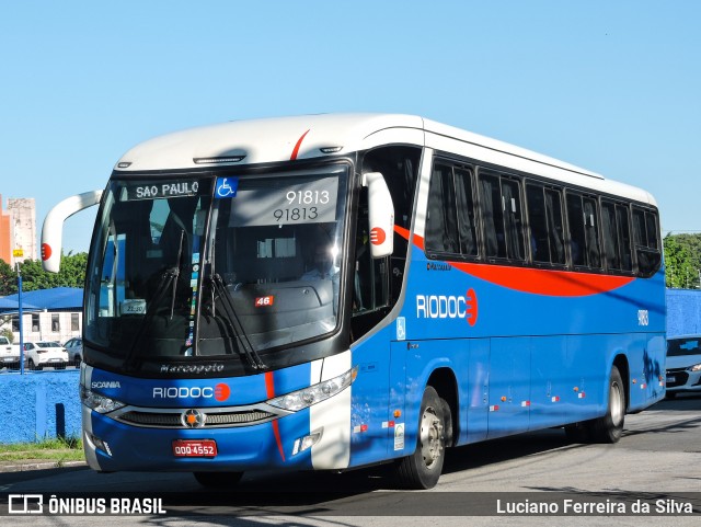 Viação Riodoce 91813 na cidade de São Paulo, São Paulo, Brasil, por Luciano Ferreira da Silva. ID da foto: 8664932.