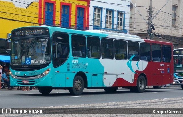 Viação Serrana 31222 na cidade de Vitória, Espírito Santo, Brasil, por Sergio Corrêa. ID da foto: 8664005.