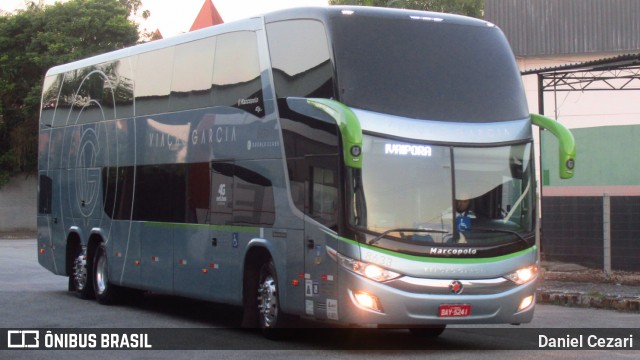 Viação Garcia 8633 na cidade de Brusque, Santa Catarina, Brasil, por Daniel Cezari. ID da foto: 8662680.