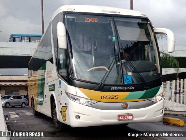 Empresa Gontijo de Transportes 18325 na cidade de Belo Horizonte, Minas Gerais, Brasil, por Kaique Marquês Medeiros . Número da foto: #8662824.