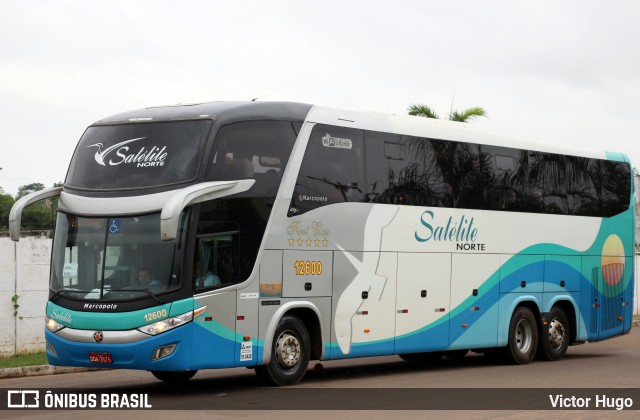 Expresso Satélite Norte 12600 na cidade de Imperatriz, Maranhão, Brasil, por Victor Hugo. Número da foto: #8663882.