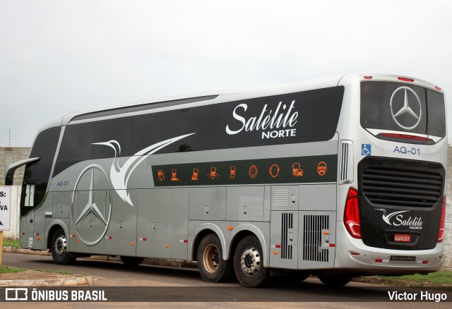 Expresso Satélite Norte AG-01 na cidade de Imperatriz, Maranhão, Brasil, por Victor Hugo. Número da foto: #8663885.