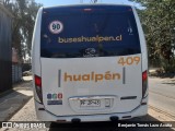 Buses Hualpén 409 na cidade de Padre Hurtado, Talagante, Metropolitana de Santiago, Chile, por Benjamín Tomás Lazo Acuña. Número da foto: #8665309.