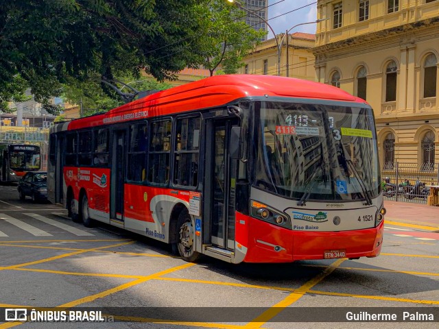 Himalaia Transportes > Ambiental Transportes Urbanos 4 1521 na cidade de São Paulo, São Paulo, Brasil, por Guilherme  Palma. ID da foto: 8667444.