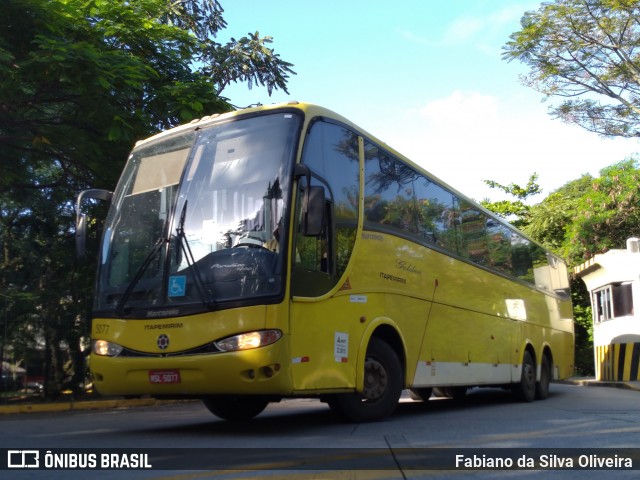 Viação Itapemirim 5077 na cidade de São Paulo, São Paulo, Brasil, por Fabiano da Silva Oliveira. ID da foto: 8667058.