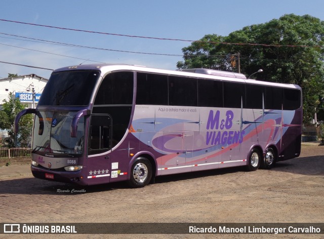 M&B Viagens 8088 na cidade de Venâncio Aires, Rio Grande do Sul, Brasil, por Ricardo Manoel Limberger Carvalho. Número da foto: #8666856.