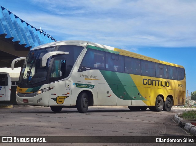 Empresa Gontijo de Transportes 18115 na cidade de Natal, Rio Grande do Norte, Brasil, por Elianderson Silva. ID da foto: 8667612.