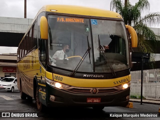Viação Sandra 1800 na cidade de Belo Horizonte, Minas Gerais, Brasil, por Kaique Marquês Medeiros . Número da foto: #8666426.