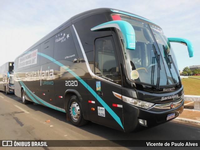 Santa Maria Turismo 2020 na cidade de Brasília, Distrito Federal, Brasil, por Vicente de Paulo Alves. Número da foto: #8667291.