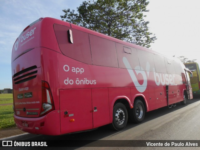 Buser Brasil Tecnologia 5300 na cidade de Brasília, Distrito Federal, Brasil, por Vicente de Paulo Alves. Número da foto: #8667257.
