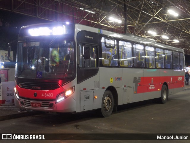 Express Transportes Urbanos Ltda 4 8403 na cidade de São Paulo, São Paulo, Brasil, por Manoel Junior. Número da foto: #8665444.