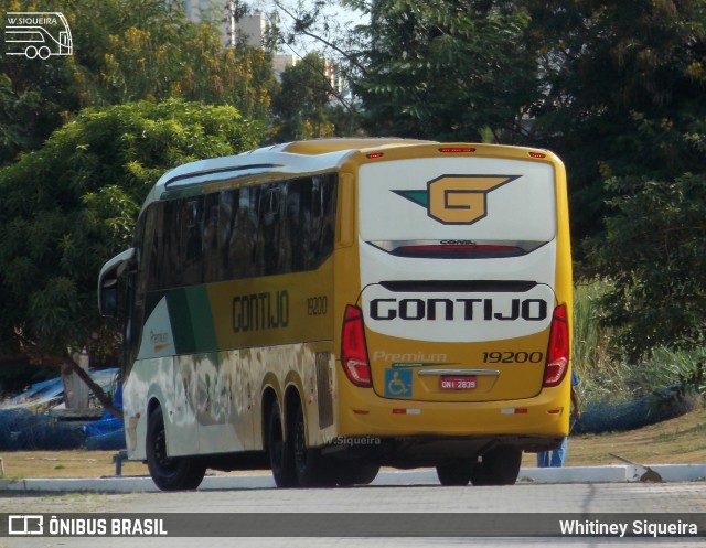 Empresa Gontijo de Transportes 19200 na cidade de Vila Velha, Espírito Santo, Brasil, por Whitiney Siqueira. ID da foto: 8666105.