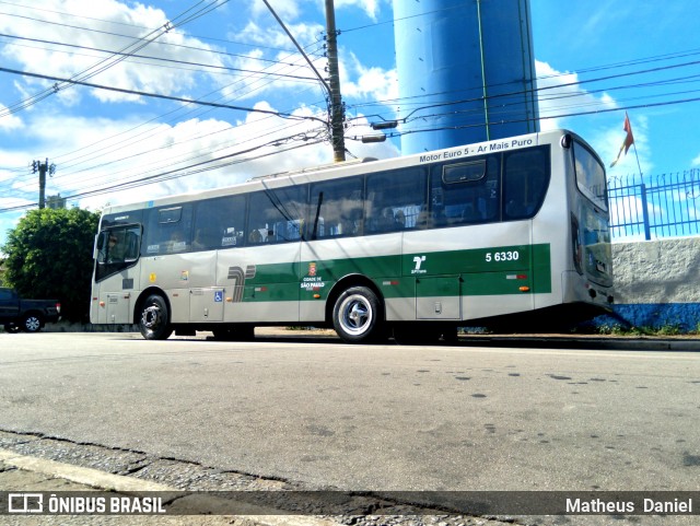 Transunião Transportes 5 6330 na cidade de São Paulo, São Paulo, Brasil, por Matheus  Daniel. ID da foto: 8666955.