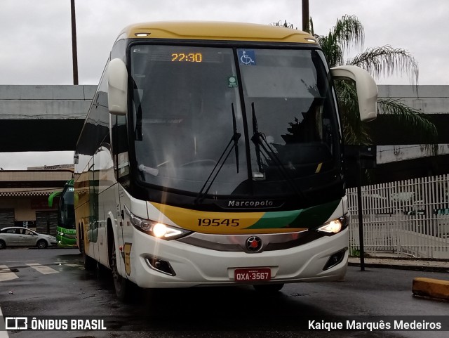 Empresa Gontijo de Transportes 19545 na cidade de Belo Horizonte, Minas Gerais, Brasil, por Kaique Marquês Medeiros . Número da foto: #8667669.