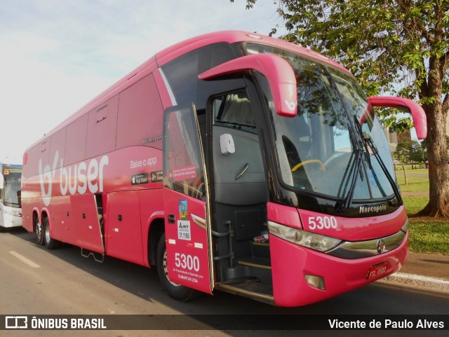 Buser Brasil Tecnologia 5300 na cidade de Brasília, Distrito Federal, Brasil, por Vicente de Paulo Alves. Número da foto: #8667250.