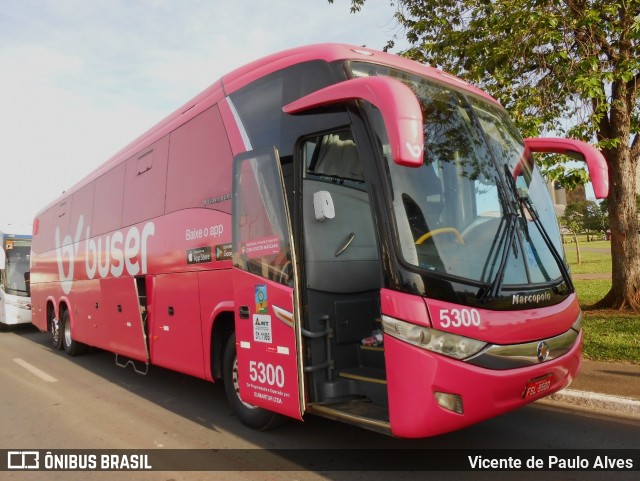 Buser Brasil Tecnologia 5300 na cidade de Brasília, Distrito Federal, Brasil, por Vicente de Paulo Alves. ID da foto: 8667250.