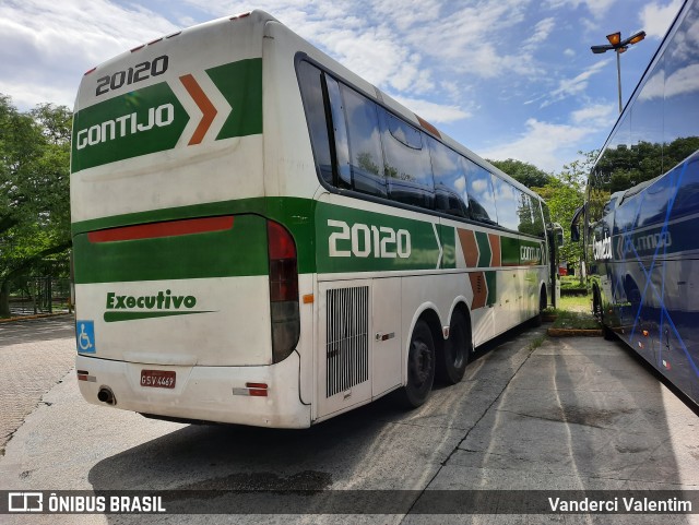 Empresa Gontijo de Transportes 20120 na cidade de São Paulo, São Paulo, Brasil, por Vanderci Valentim. ID da foto: 8668412.